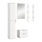 ProjektX Garderobenm�bel Set 4 Teile wei� Hochglanz.