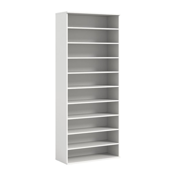 ProjektX Schuhschrank 10 Fcher wei Hochglanz.