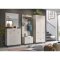 Notes Wandgarderobe 2 Haken 1 Regal matt beige.