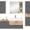 Mason Badm�belset 192cm Eiche dekor,grau.