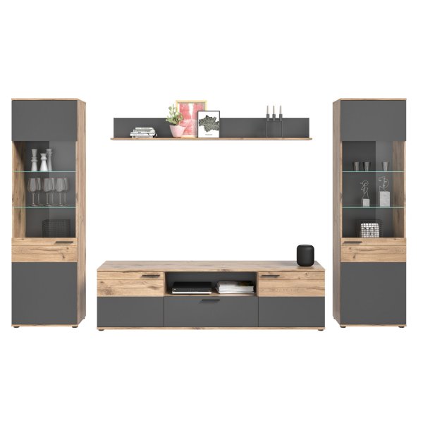 Mason  system regał�w dąb dekor.