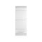 Linus Badschrank wandhngend 1 Tr Hochglanz wei,wei.