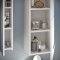 Linus Badschrank wandhngend 1 Tr Hochglanz wei,wei.