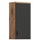 Grado Badschrank wandhngend 1 Tr Eiche dekor,matt grau.
