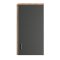 Grado Badschrank wandhngend 1 Tr Eiche dekor,matt grau.