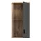 Grado Badschrank wandhngend 1 Tr Eiche dekor,matt grau.
