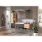 Grado Badschrank wandhngend 1 Tr Eiche dekor,matt grau.
