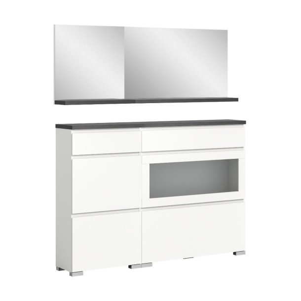 Shoelove zestaw mebli wejściowych S3 biały.