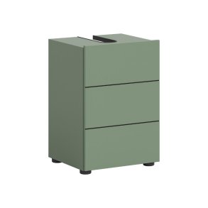 Vira Waschbeckenunterschrank 1 T�r staubgr�n.