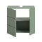 Vira Waschbeckenunterschrank 2 T�ren staubgr�n.