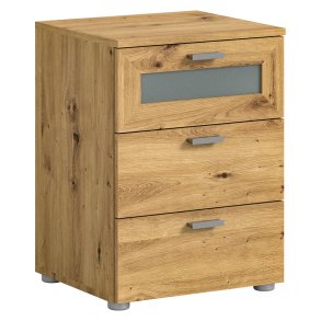 Xeno natbord 3 skuffer eg dekor.