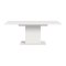 Motion Esstisch Sulenfu 90x150/190cm inkl. 1 Einlegeplatte wei.