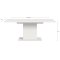 Motion Esstisch Sulenfu 90x150/190cm inkl. 1 Einlegeplatte wei.