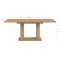 Motion Esstisch Doppelsulenfu 90x150/190cm inkl. 1 Einlegeplatte Eiche Dekor.