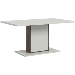 Falcona stół do jadalni 160x90 cm jasnoszary.