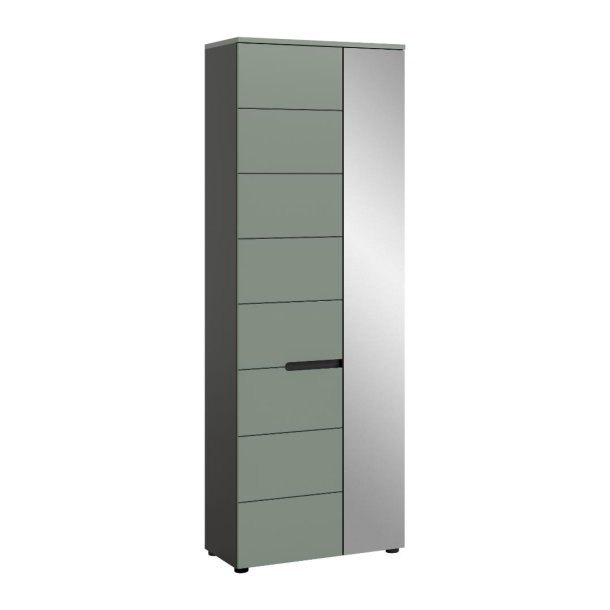 Canu Kleiderschrank 1 Tr staubgrn.