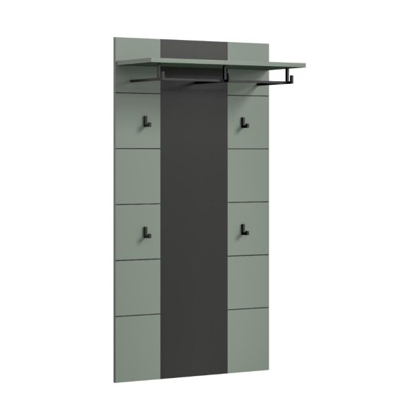 Canu knagerkke 4 knager stvet grn, mrkegr.