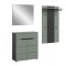 Canu Garderobenm�bel Set C16 staubgr�n, dunkelgrau.