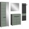 Canu Garderobenm�bel Set C13 staubgr�n, dunkelgrau.