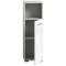 Copa Badschrank 1 Tr 1 Fach wei Hochglanz.