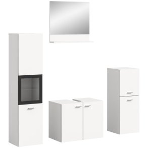 Boston zestaw mebli łazienkowych B13 biały.