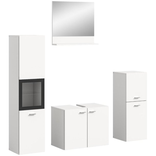 Boston zestaw mebli łazienkowych B13 biały.