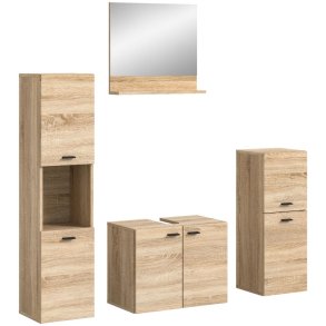 Boston Badmbelset B2 Eiche Dekor.