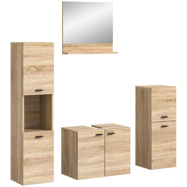 Boston Badmbelset B2 Eiche Dekor.