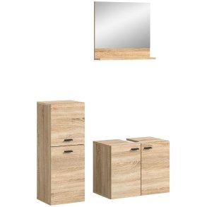 Boston Badmbelset B1 Eiche Dekor.