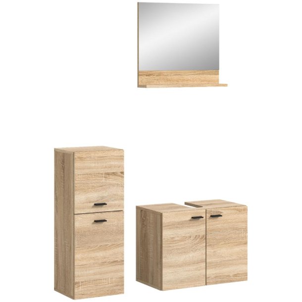 Boston Badmbelset B1 Eiche Dekor.