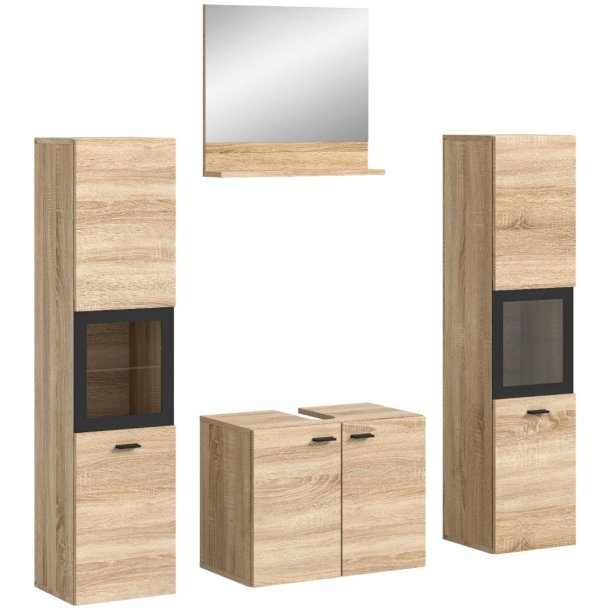 Boston Badmbelset B7 Eiche Dekor.