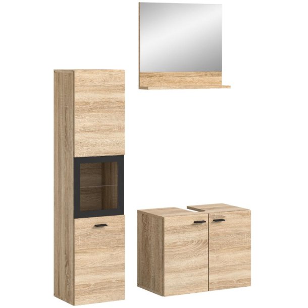 Boston Badmbelset B8 Eiche Dekor.