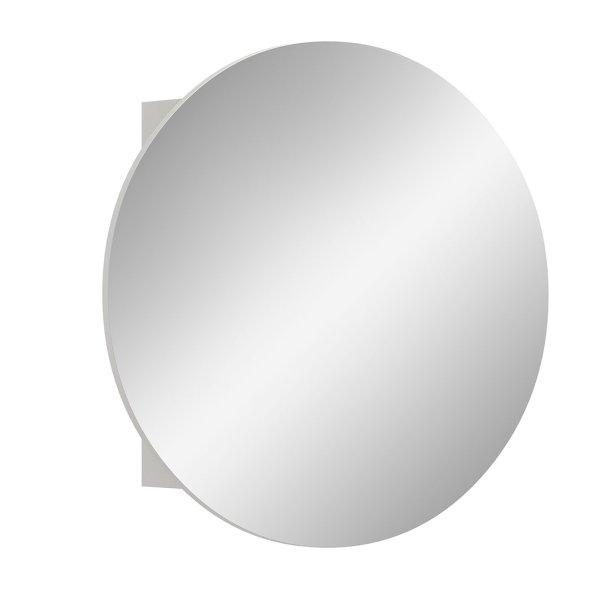 Riff Spiegelschrank Bad Ø70 cm 1 Tür weiß.