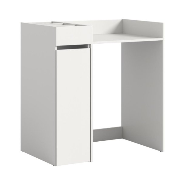 Free Waschmaschinenschrank 1 Schublade, 5 Regale Wei.