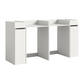 Free Waschmaschinenschrank 2 Schubladen Wei.