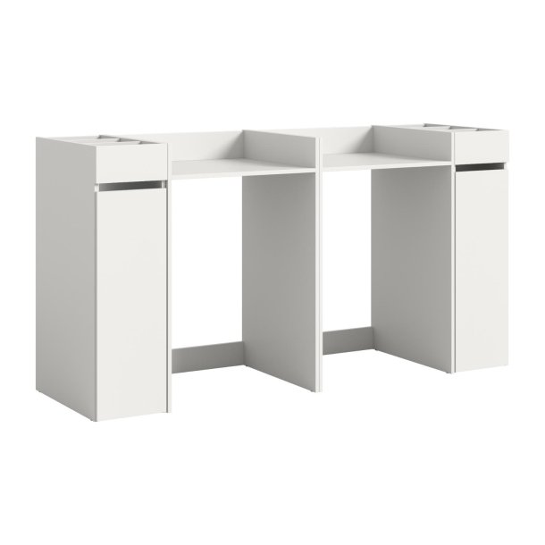 Free Waschmaschinenschrank 2 Schubladen Wei.