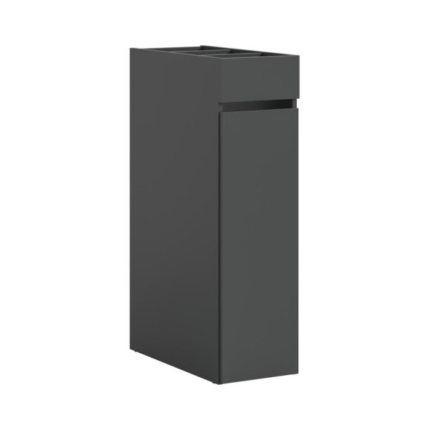 Free Badschrank 1 Schublade, 3 Regale Anthrazit.