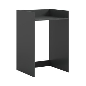 Free Waschmaschinenschrank 2 Regale Anthrazit.