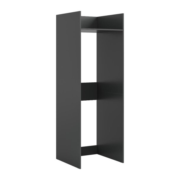 Free Waschmaschinenschrank 1 Klappentr, 1 Regal Anthrazit.