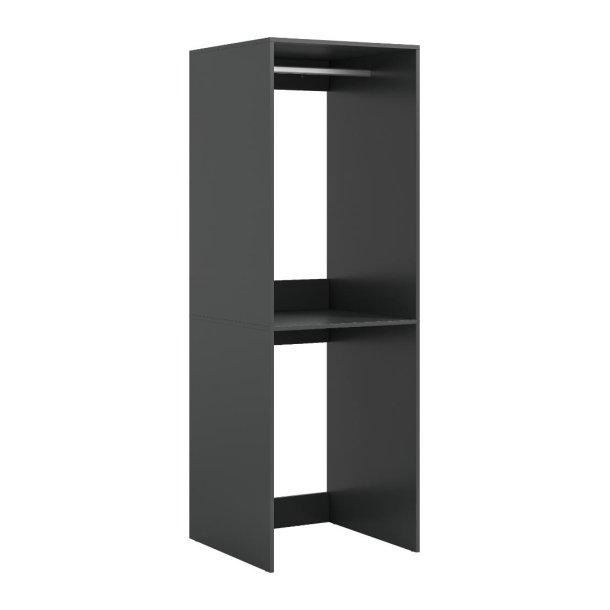 Free Waschmaschinenschrank 2 Regale Anthrazit.