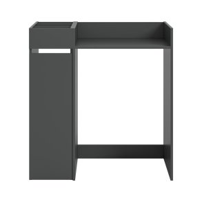 Free Waschmaschinenschrank 1 Schublade, 5 Regale Anthrazit.