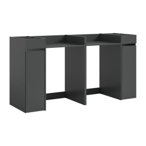 Free Waschmaschinenschrank 2 Schubladen Anthrazit.