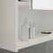 Venice Badschrank wandhngend 1 Tr Hochglanz wei,wei.