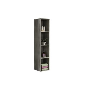 York Badschrank 4 raum rauchfarbenen.