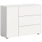 Loft Sideboard 3 Schubladen 1 Tr wei.