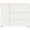 Loft Sideboard 3 Schubladen 1 Tr wei.