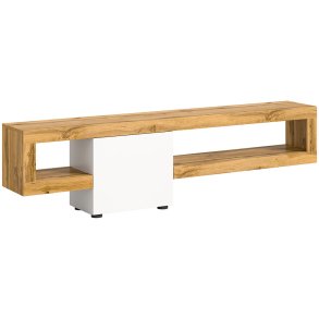 Loft Regalsystem 1 Tr 2 Fcher wei.