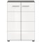Salsa buffet 2 portes blanc brillant.
