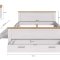 Verona Schlafzimmer-Set Bett 180x200 cm 3 Schubladen, 1 Nachttisch sibirische L�rche Dekor, Eiche Dekor.