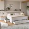 Verona Schlafzimmer-Set Bett 180x200 cm 3 Schubladen, 2 Nachttische sibirische L�rche Dekor, Eiche Dekor.